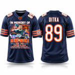 2026 Mike Ditka Thank You The Memories Bears Jersey