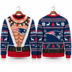 2026 NE Patriots Funny Body Ugly Christmas Sweater