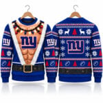 2026 NY Giants Funny Body Ugly Christmas Sweater