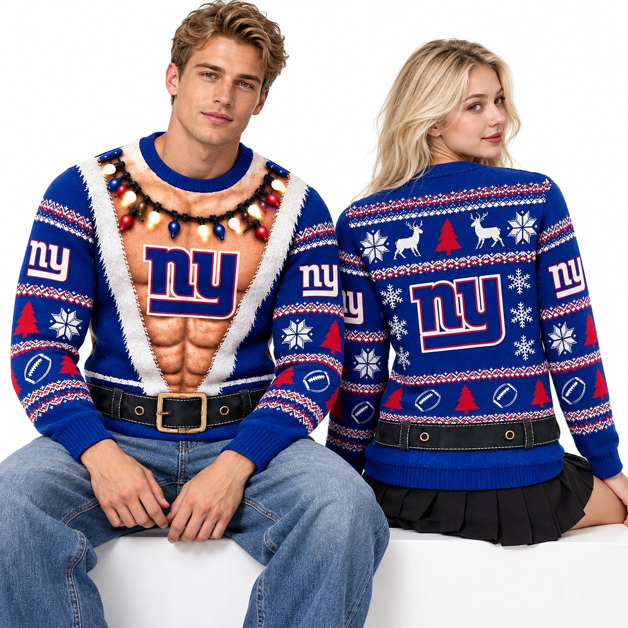 2026 NY Giants Funny Body Ugly Christmas Sweater 2 2026 NY Giants Funny Body Ugly Christmas Sweater 2