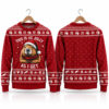 2026 This Is A Jolly As I Get Capybara Santa Ugly Christmas Sweater 1 1