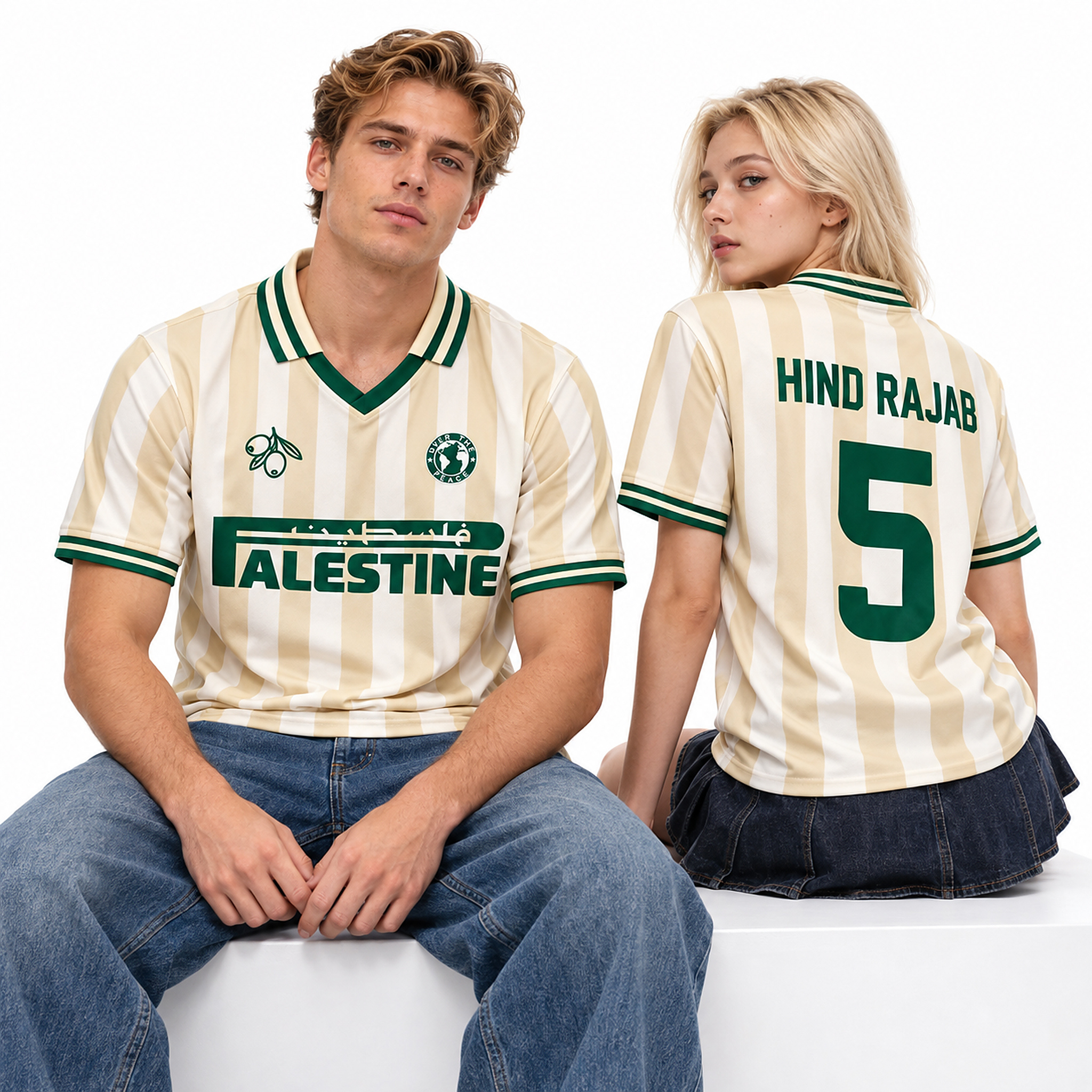 2026 Zach Bryan Palestine Hind Rajab Jersey 2 2026 Zach Bryan Palestine Hind Rajab Jersey 2