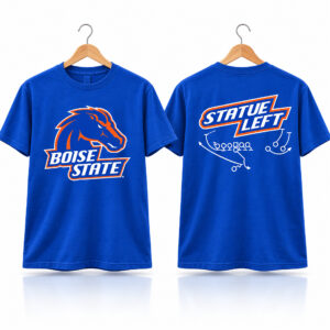 Boise State Statue Left 20th Anniversary 2026 Shirt 1
