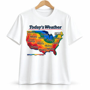 Alexander Skarsgard Today's Weather Shitty Weather Shirt 1