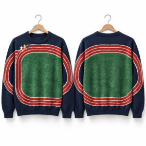 2026 Track and Field Ugly Christmas Sweater 1