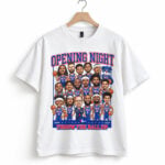 76ers Opening Night Throw The Ball Up 2026 2027 Shirt