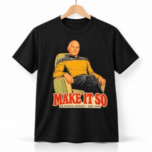 Sir Patrick Stewart Make It So 1940 2026 Shirt 1