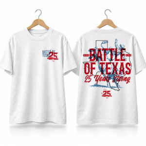 2026 Jackie Robinson Texans Battle Of Texas 25 Years Strong Shirt 1
