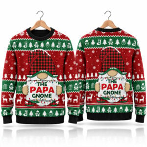 2026 The Papa Gnome Ugly Xmas Sweater 1