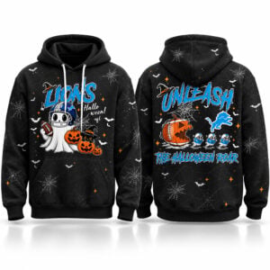 Lions Unleash The Halloween Roar 2026 Halloween Hoodie 1