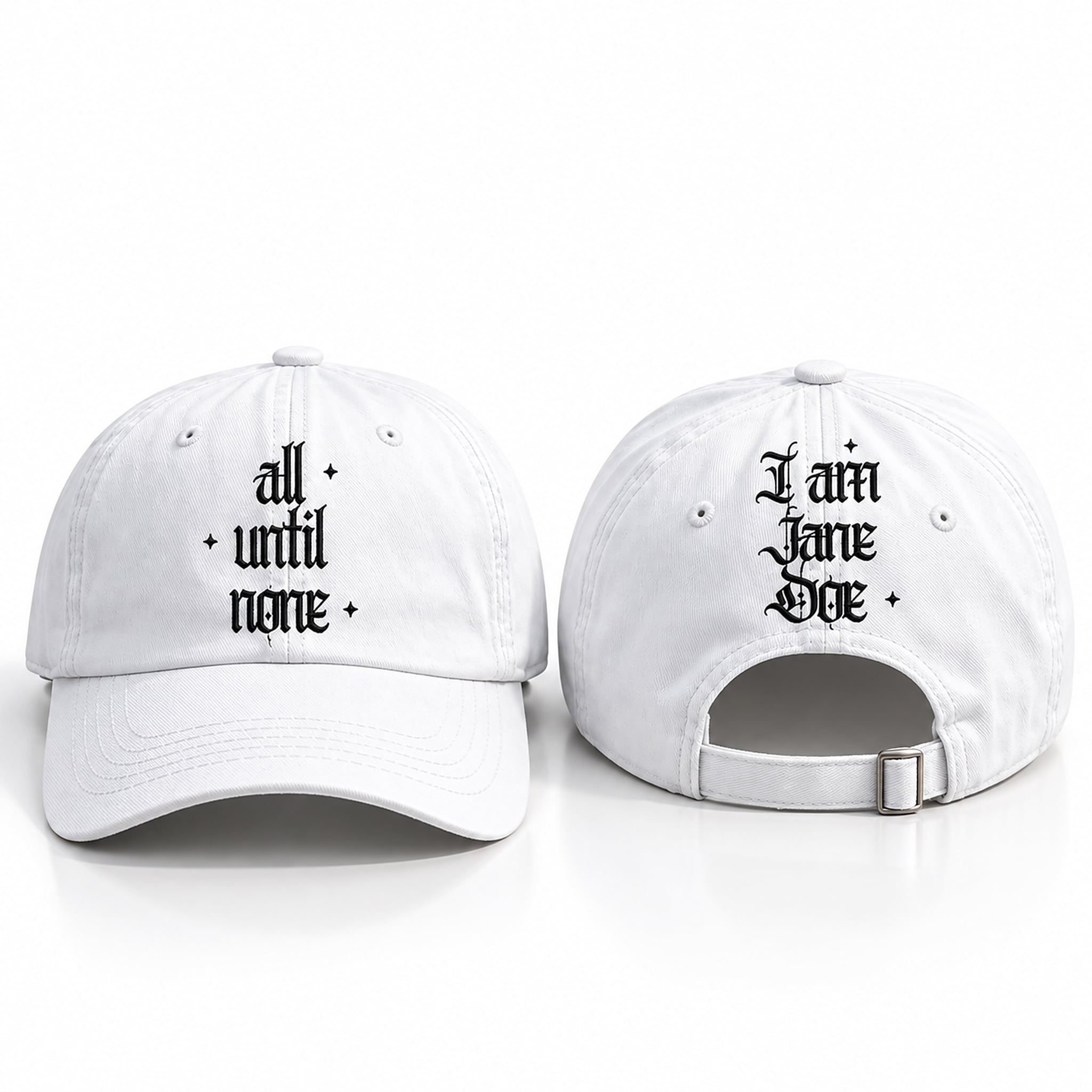 All Until None I Am Jane Doe Hat 1 All Until None I Am Jane Doe Hat 1