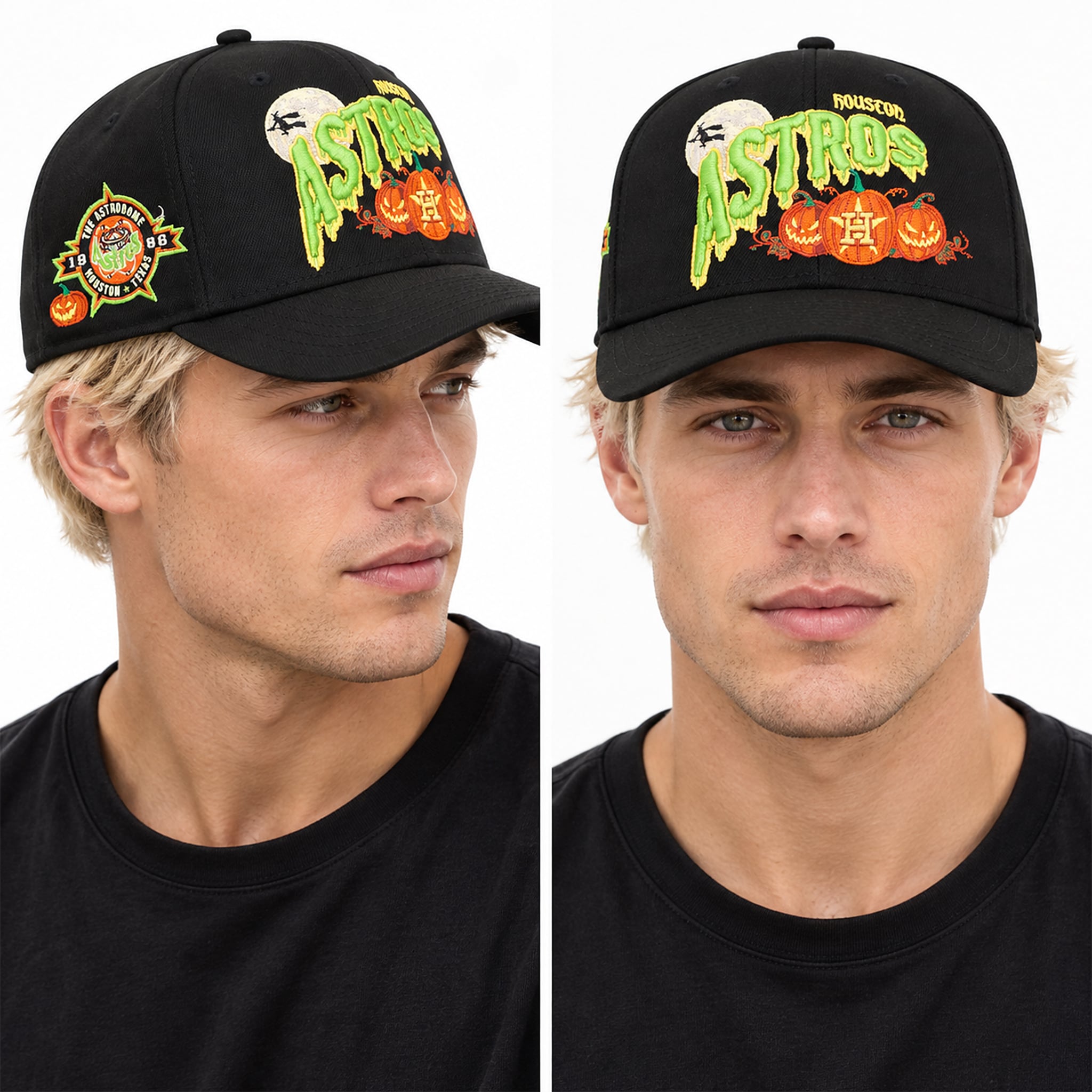 Astros The Astrodome Pumpkin 2026 Halloween Hat 2 Astros The Astrodome Pumpkin 2026 Halloween Hat 2