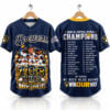 Brewers 103 Wins Brew Lieve It 2026 NL Central Divison Champions Jersey 1