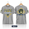 Brewers 2026 NLCS Champions Locker Room Take October Shirt 3