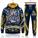 Brewers 2026 National League Champions Hoodie and Pants