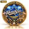Brewers 2026 World Series Victory Coin 5 Brewers 2026 World Series Champions Coin 3