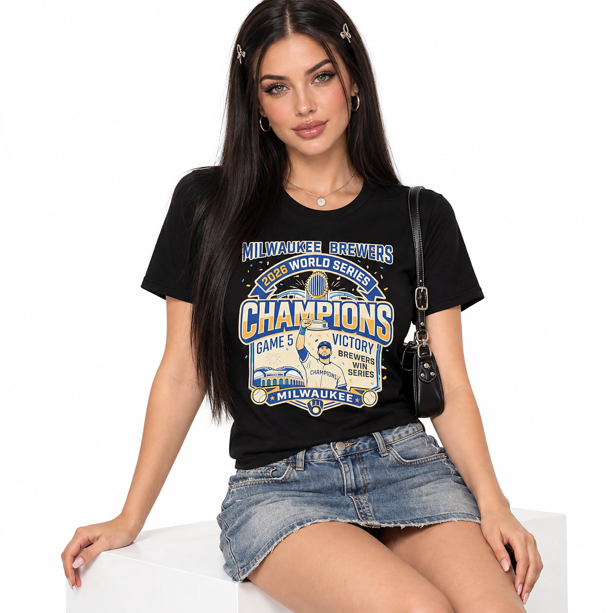 Brewers 2026 World Series Champions Game 5 Victory Shirt 3 Brewers 2026 World Series Champions Game 5 Victory Shirt 3