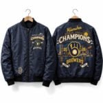 Brewers 2026 World Series Champions Since 1970 Bomber Jacket