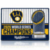 Brewers 2026 World Series Champions Trophy Doormat 1