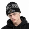 Brewers 2026 World Series League Champs Locker Room Beanie Hat 2