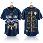 Brewers 2026 World Series National League Champions Jersey