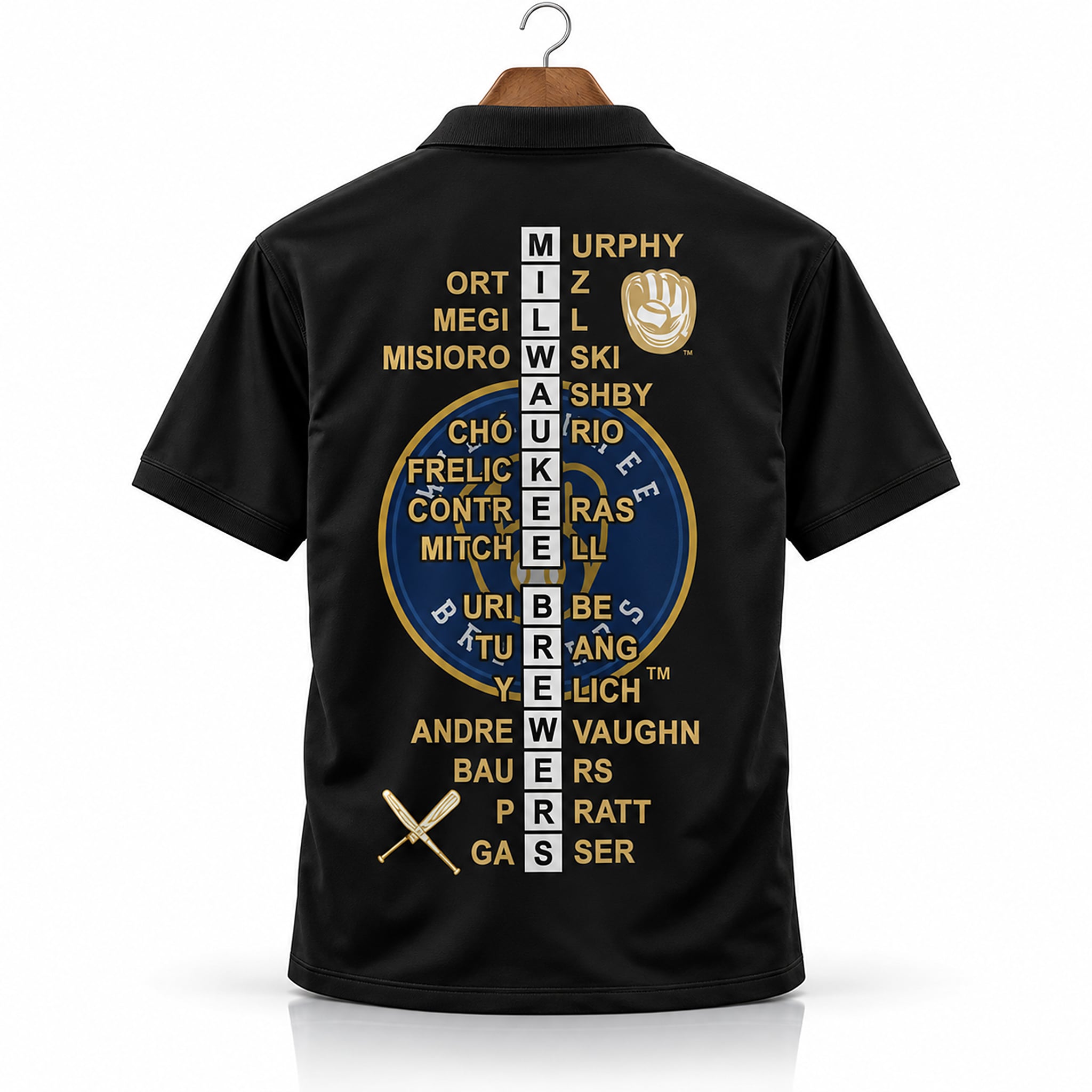 Brewers 2026 World Series Team Name Polo Shirt 2 Brewers 2026 World Series Team Name Polo Shirt 2