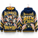 Brewers Cartoon Brew Crew World Series Champions 2026 Hoodie
