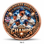 Brewers National League Champs 2026 Coin