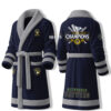 Brewers National League Champions 2026 Fleece Bathrobe 3