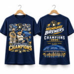 Brewers National League Champions 2026 Mascot Shirt