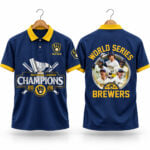 Brewers National League Champions World Series 2026 Polo Shirt
