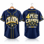 Brewers Postseason NL Central 4 Peat Champs 2026 Jersey