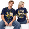 Brewers Postseason NL Central 4 Peat Champs 2026 Jersey 2