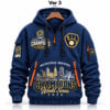 Brewers Skyline World Series Champions 2026 Quarter Zip Hoodie 3