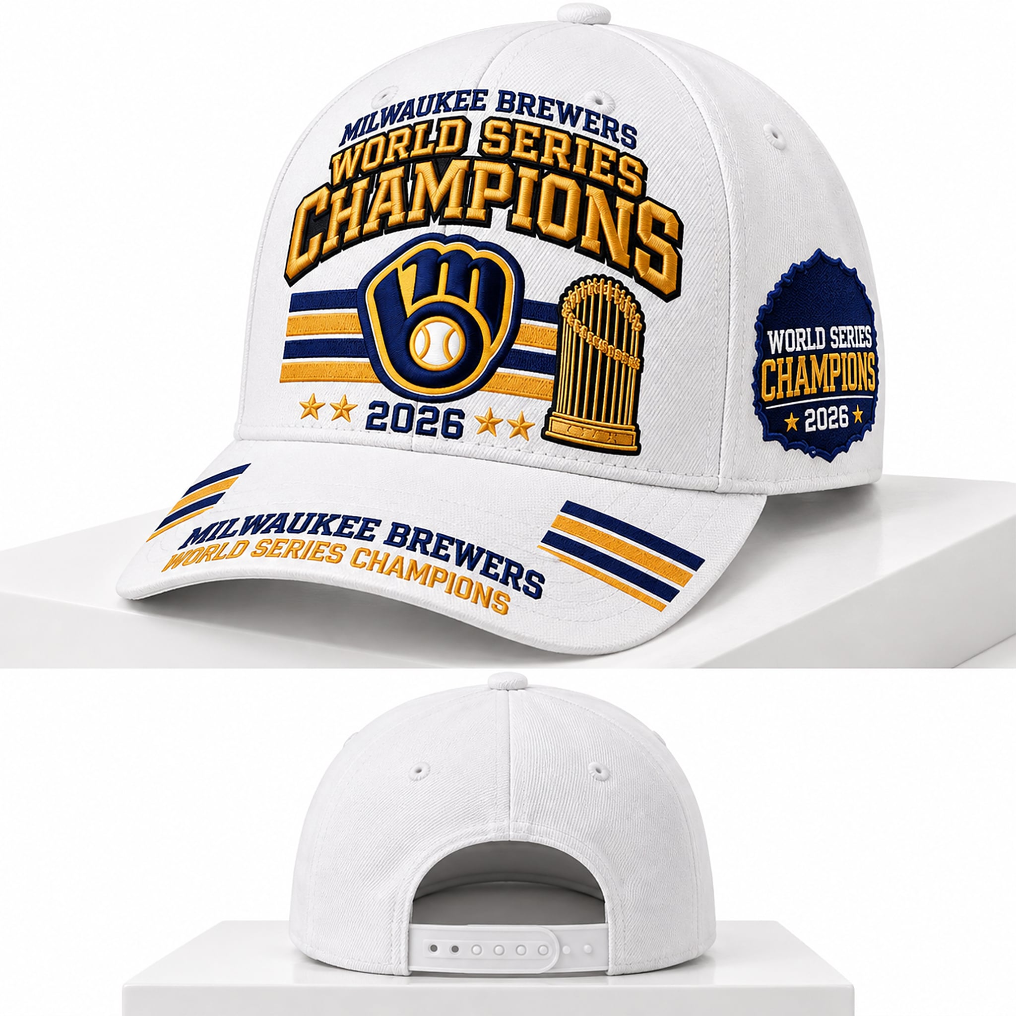 Brewers World Series 2026 Champions Cap 1 Brewers World Series 2026 Champions Cap 1