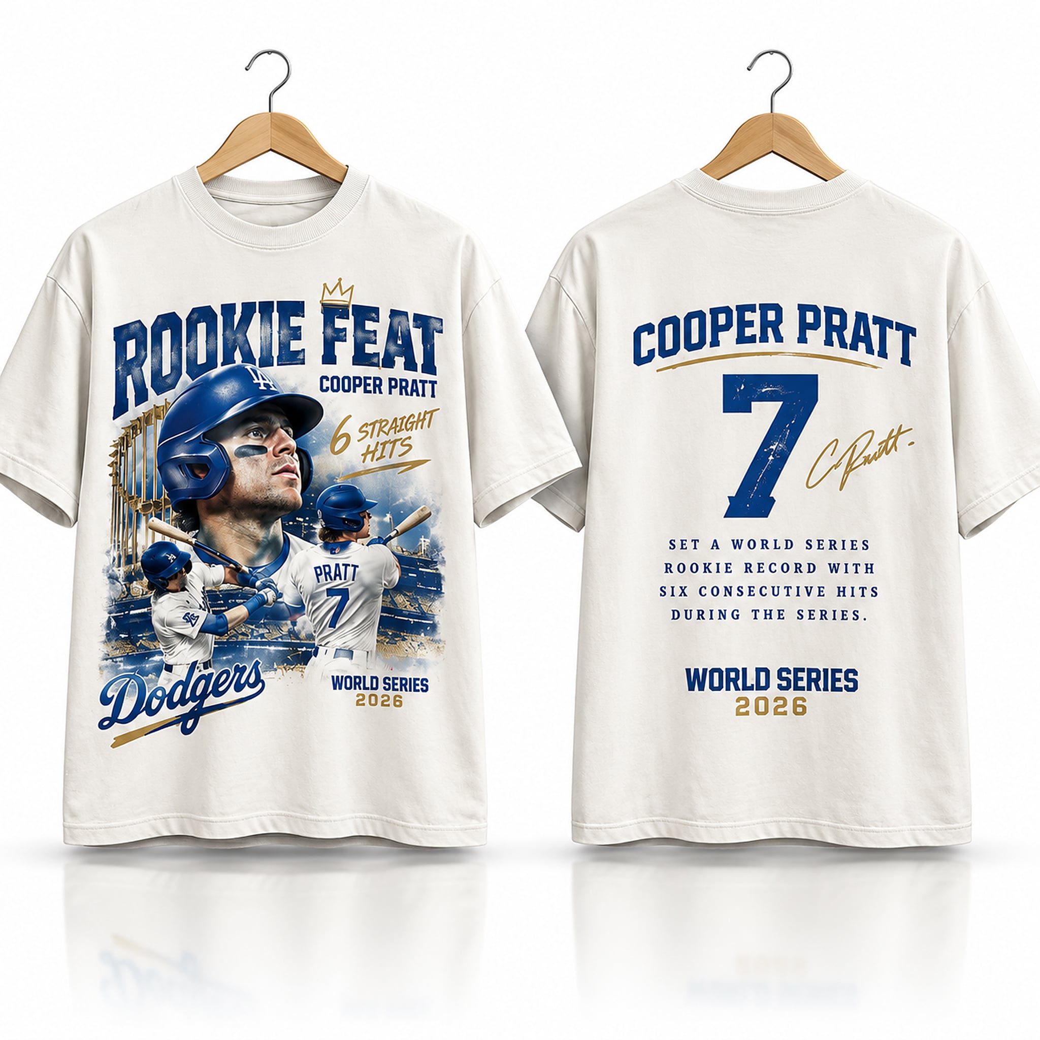 Brewers World Series 2026 Cooper Pratt Rookie Record 6 Straight Hits Shirt 1 Brewers World Series 2026 Cooper Pratt Rookie Record 6 Straight Hits Shirt