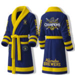 Brewers World Series Champions 2026 Fleece Bathrobe