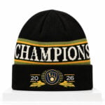 Brewers World Series Champions Locker Room 2026 Beanie Hat