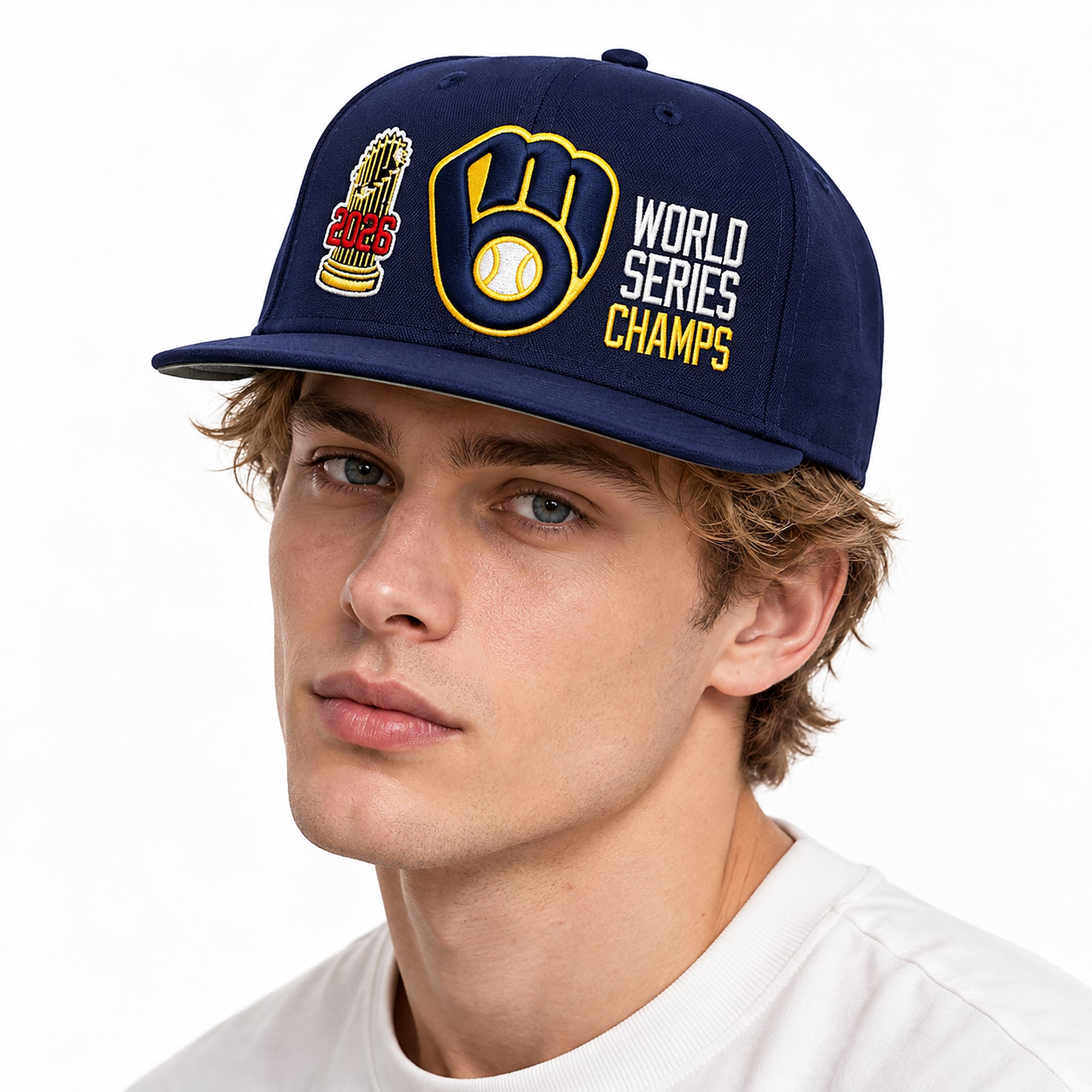 Brewers World Series Champions Trophy 2026 Hat 2 Brewers World Series Champions Trophy 2026 Hat 1