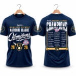 Brewers World Series National League Champions 2026 Shirt