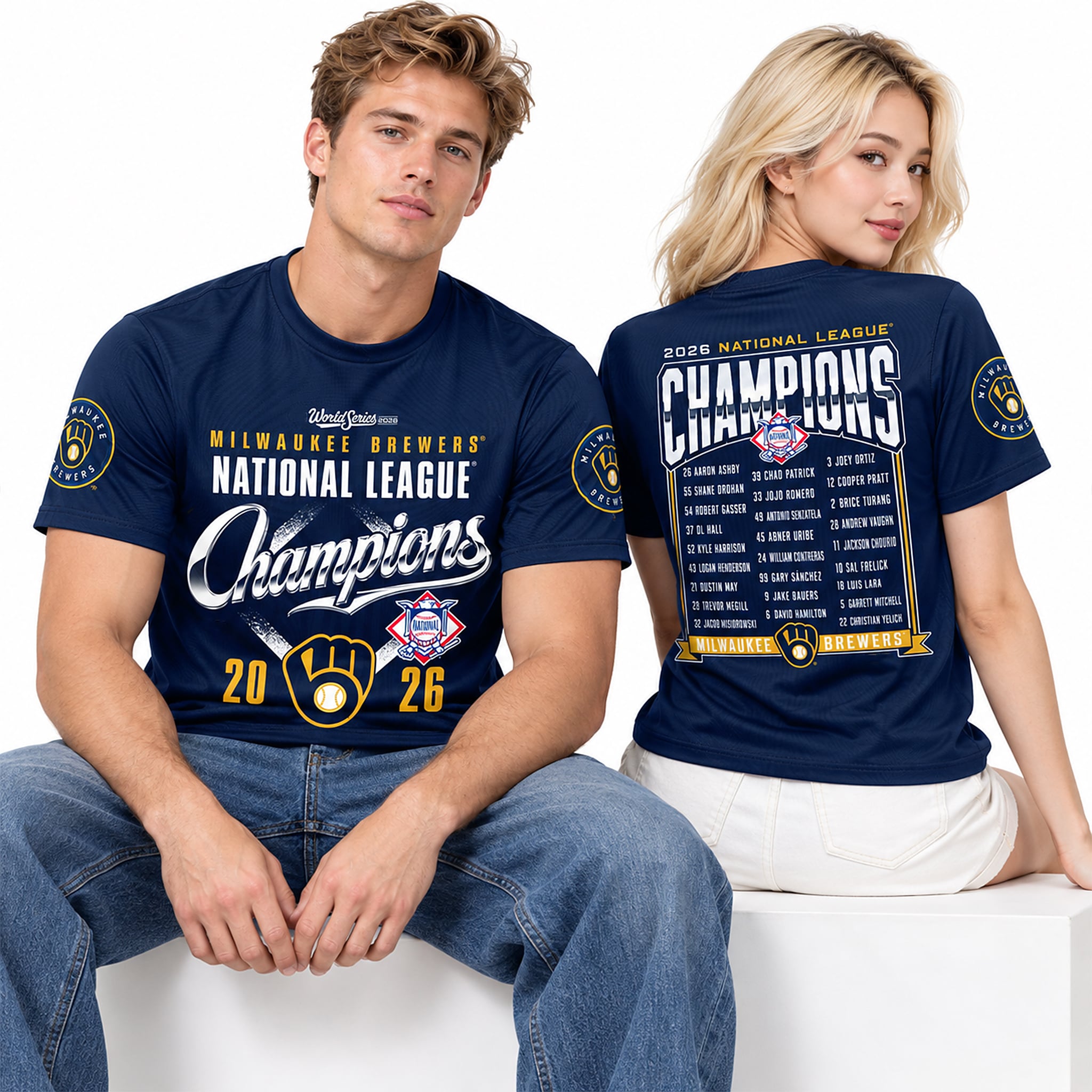 Brewers World Series National League Champions 2026 Shirt 2 Brewers World Series National League Champions 2026 Shirt 2