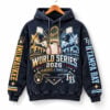 Brewers vs TB Rays 2026 World Series October Baseball Hoodie 1
