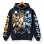 Brewers vs TB Rays 2026 World Series October Baseball Hoodie