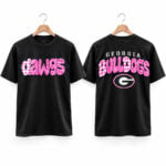 Bulldogs Dawgs Breast Cancer Awareness 2026 Shirt