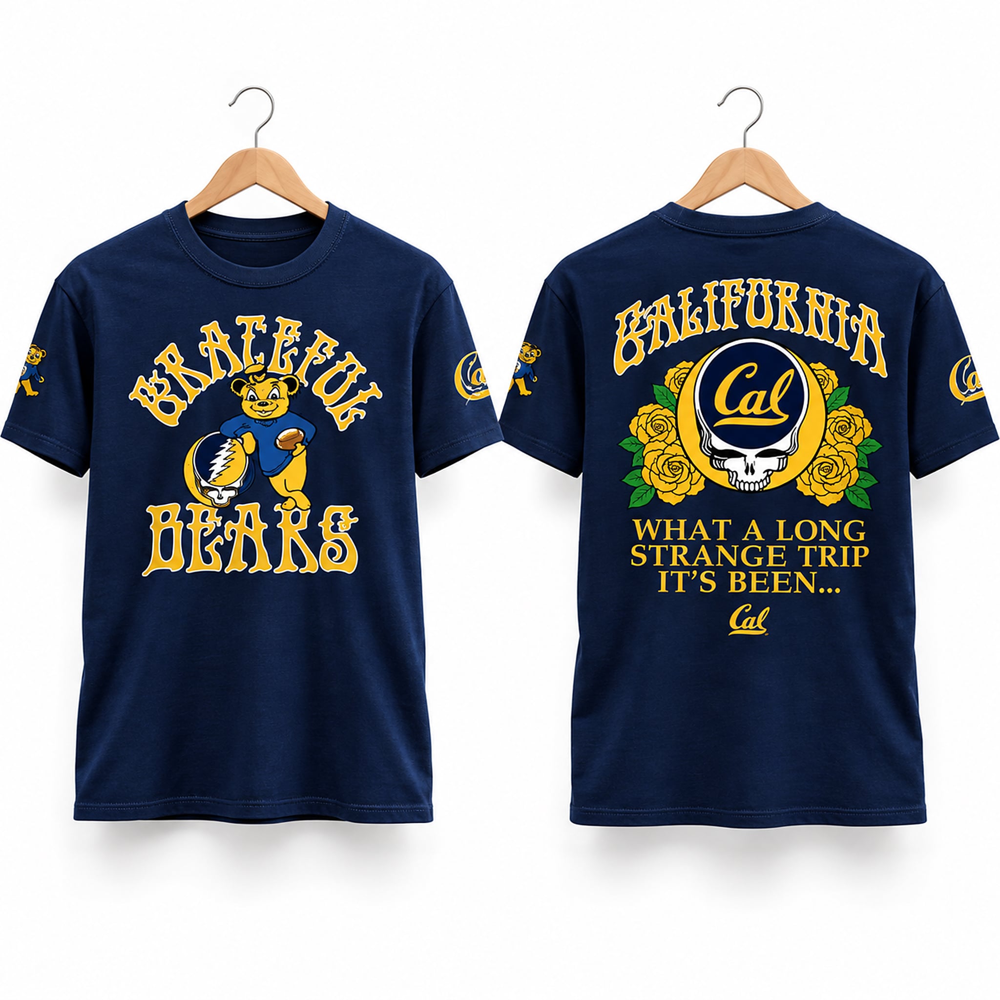 Cal Football Grateful Bears What A Long Strange Trip It's Been Cal 2026 Shirt 1 Cal Football Grateful Bears What A Long Strange Trip It's Been Cal 2026 Shirt 1