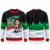 Can't Talk Right Now I'm Doing Christmas Shit Santa 2026 Christmas Ugly Sweater 1