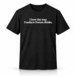 Charlie I Love The Way Candace Owens Thinks Shirt