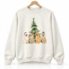 Christmas Golden Retriever Dogs Sweatshirt 1
