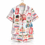 Christmas In London Pajama Set