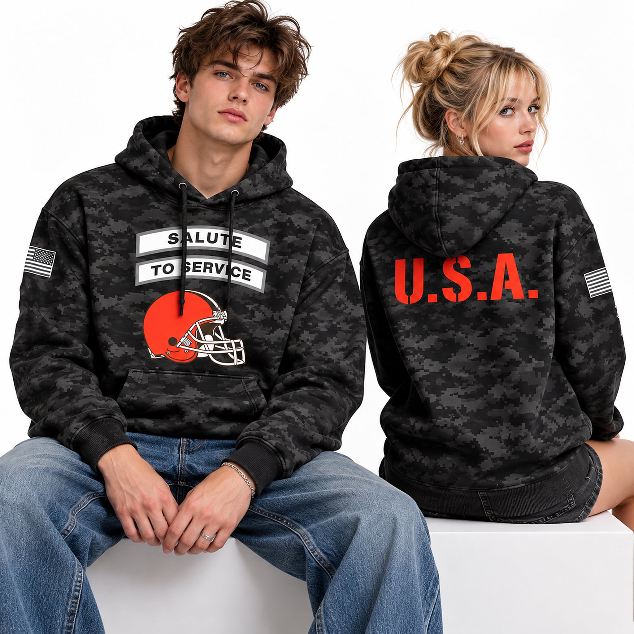 Coach Todd Monken Browns 2026 Salute to Service USA Hoodie 2 Coach Todd Monken Browns 2026 Salute to Service USA Hoodie 2